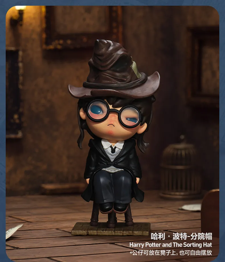 POP MART Hirono Harry Potter Serie Mystery Box Original Blind Box Überraschungs-Spielzeug Tasche Ornament Figuren Heimdekoration Schreibtisch-Puppe – Detail 9