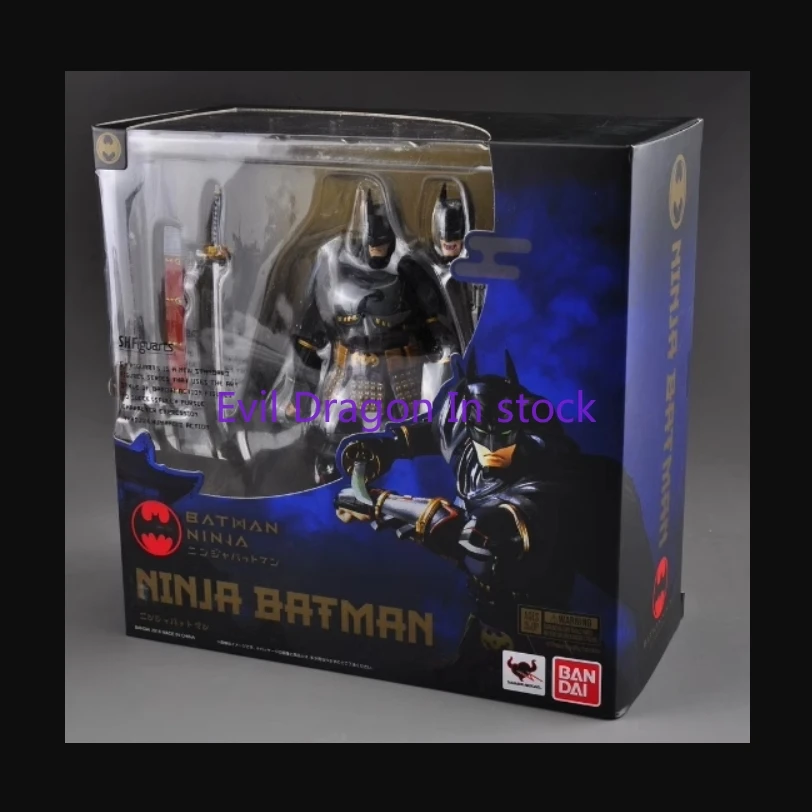 

100% Original Bandai Sh Figuarts Shf Batman Ninja Action Figures Model Toys Figura Collection In Stock