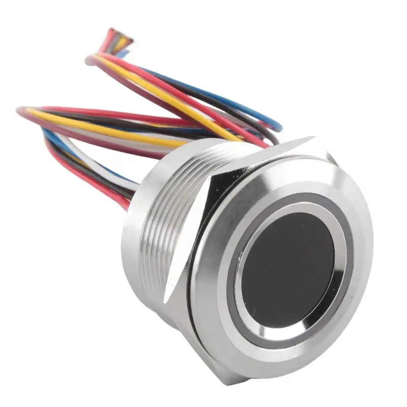 Picture 5: A04G-R503 Circular Round RGB Ring Indicator LED Control DC3.3V MX1.0-6Pin Capacitive Fingerprint Module Sensor Scanner