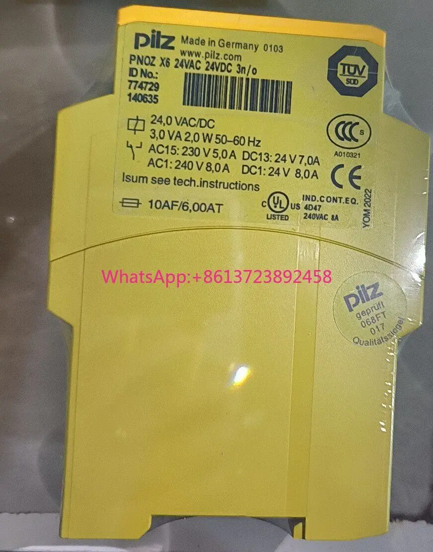 PiLZ X6 774729 safety relay in stock