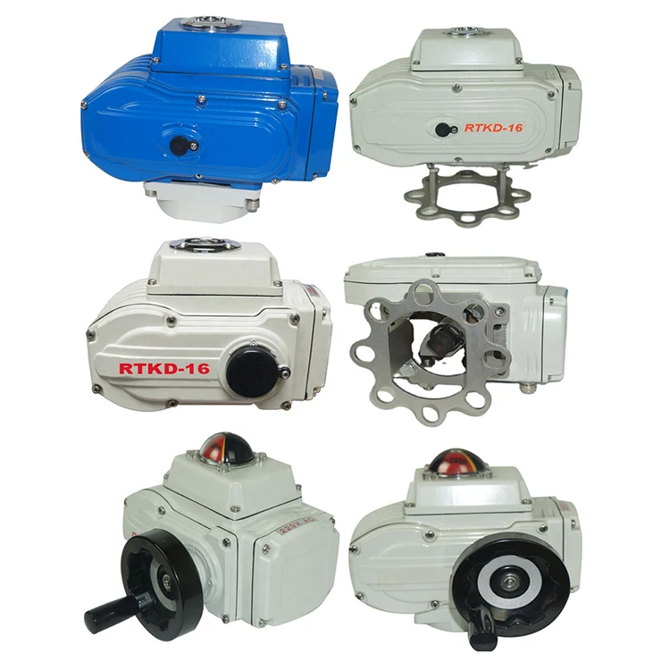 Wholesale ON/OFF Style AC/DC 110V 240V 400V electric actuator, 90 Degree Rotary Electric Actuator