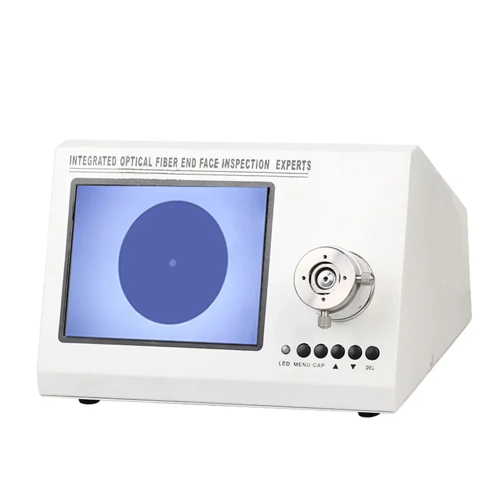 Fiber   Protection      Fiber End Face Detector Desktop Microscope Magnifying Glass Jumper Detection All-in-one Machine