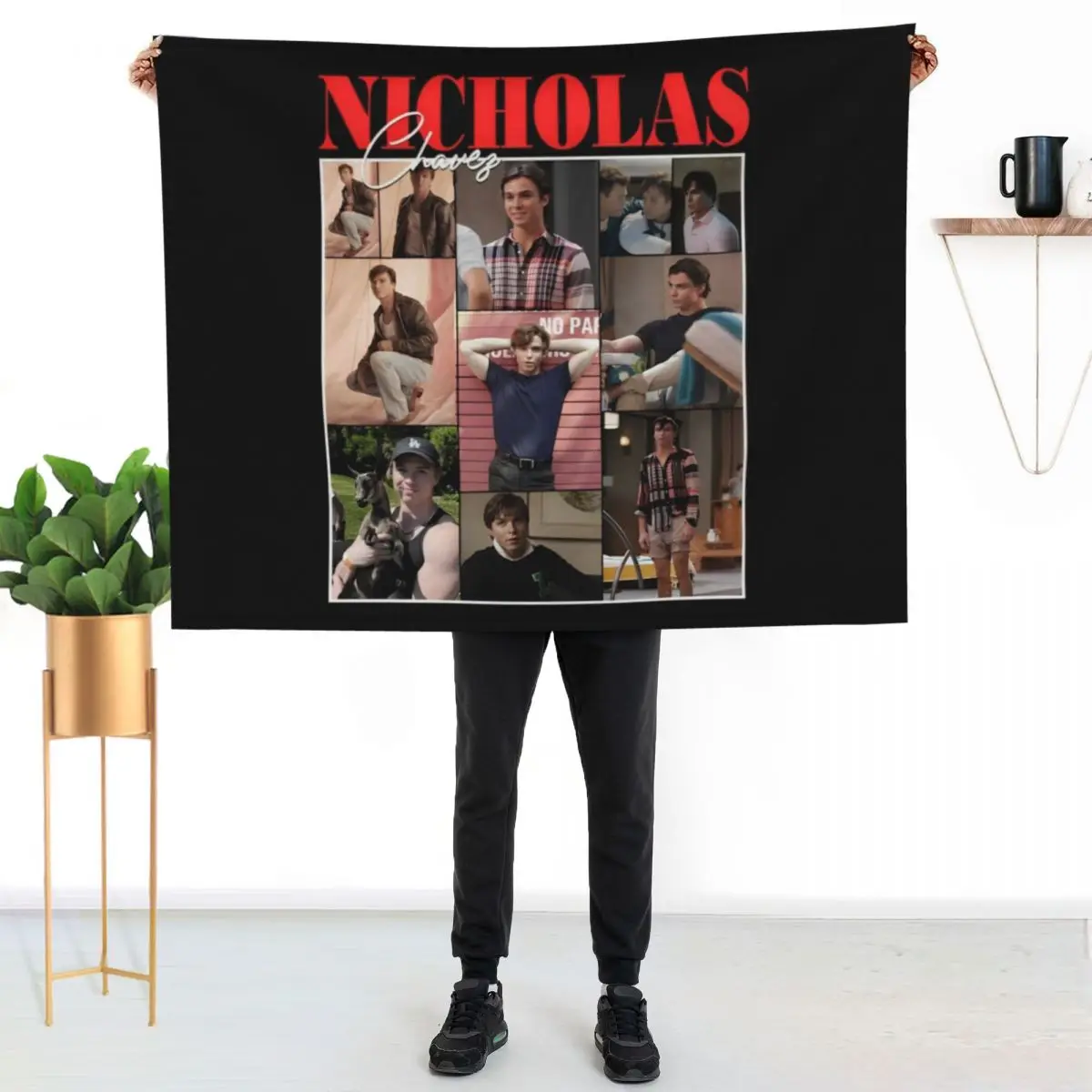 

Nicholas Chavez Throw Blanket Multi Use Warm Blanket for Living Room Bedroom