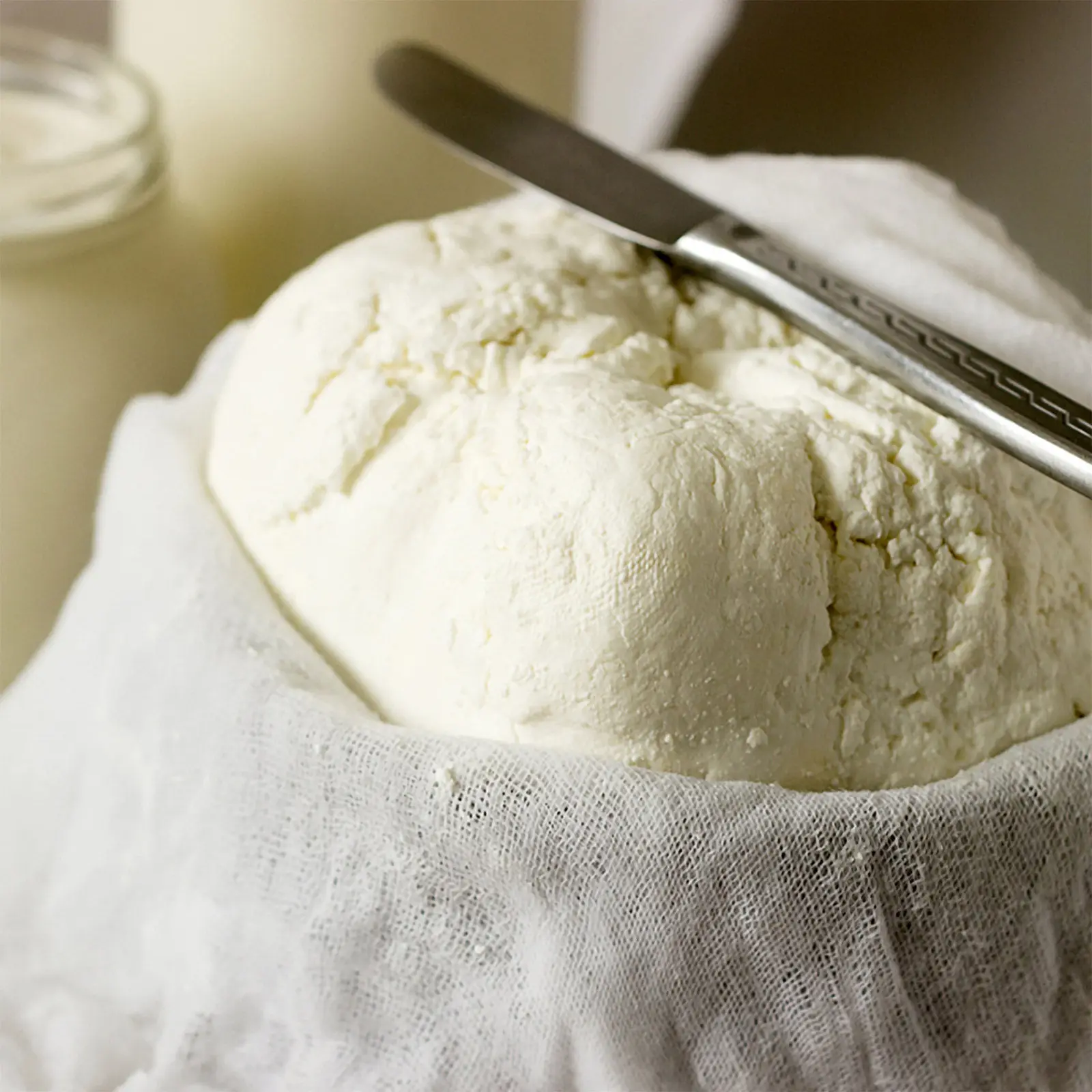 Paquete de 6 Telas de Algodón Resistentes Reutilizables de Malla Fina para Colar Yogur, Queso Ricotta, Tofu, Leche de Soja y Salsas