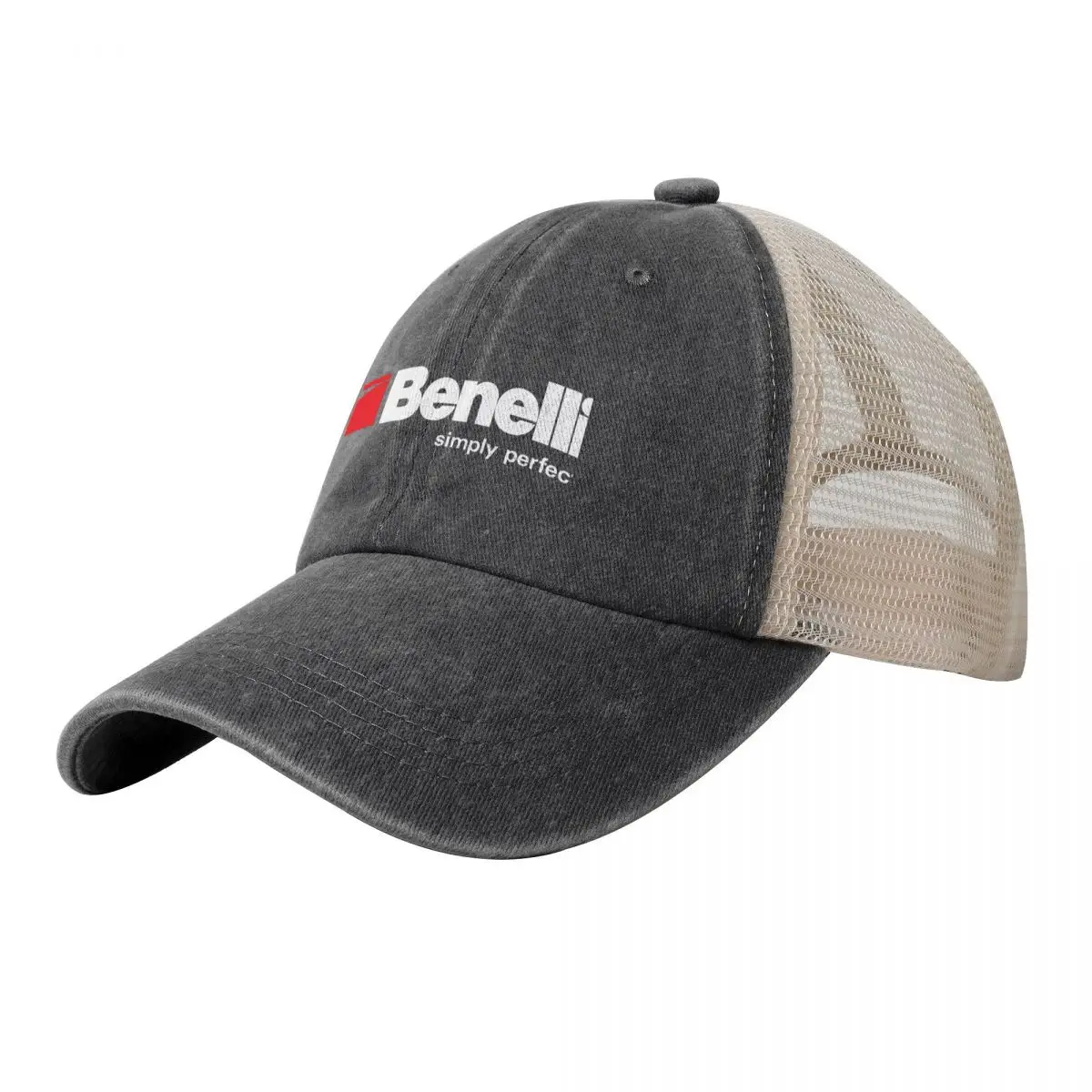 

BENELLI Cowboy Mesh Baseball Cap Custom Cap Thermal Visor dad hat Rugby Women's 2024 Men's