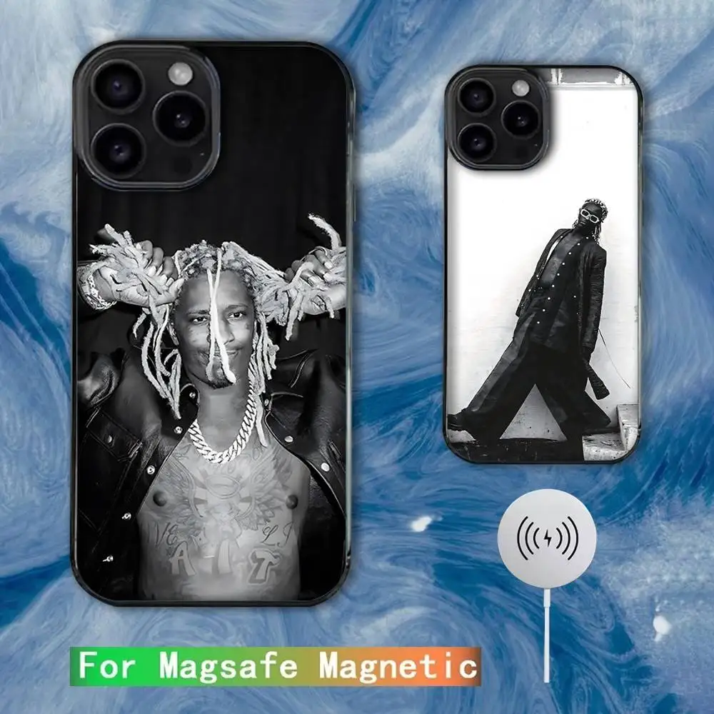 

Singer Y-Young T-Thug Phone Case For iPhone 16e,16,15,14,13,12,11,Plus,Pro,Max,Mini Magsafe Magnetic Wireless Charging