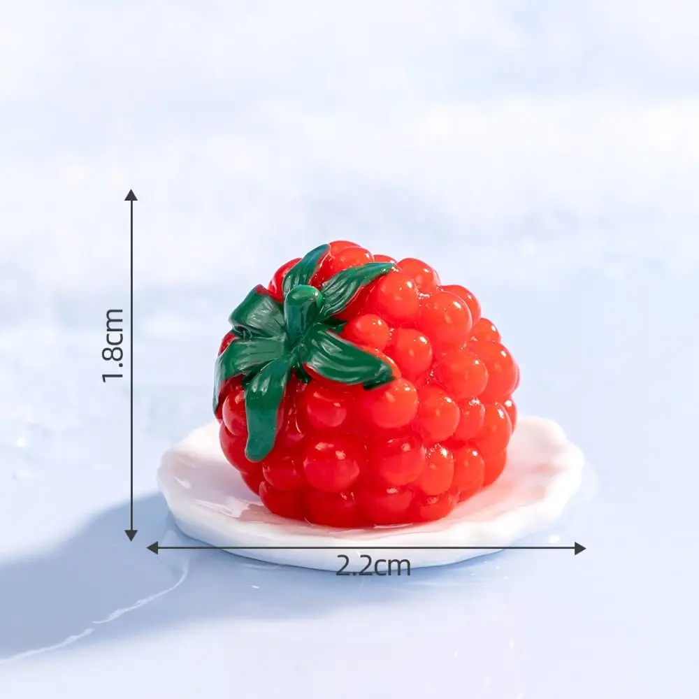 Nette Simulation Obst Figuren 3D Mini Obst Figuren Miniaturen Handwerk DIY Dekorationen Gefälschte Früchte Fenster Display