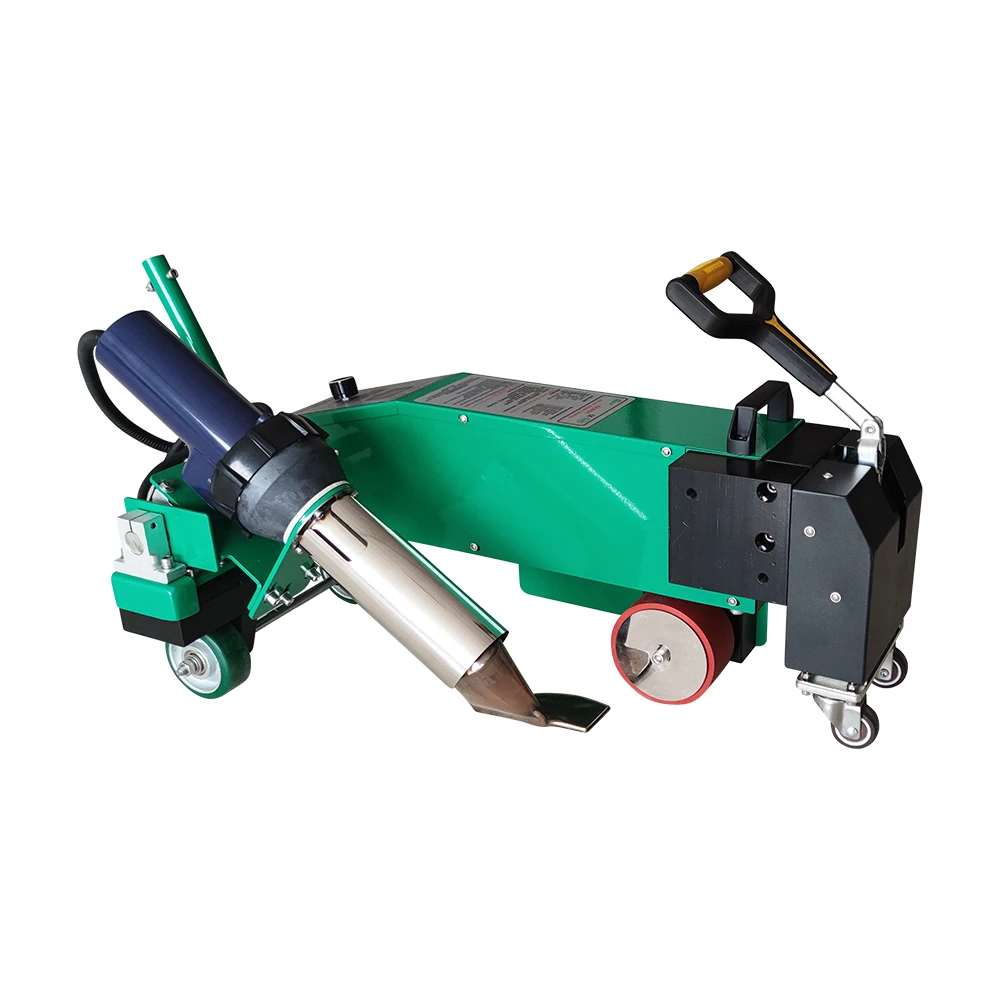 Nuovo HDPE Geomembrana PP Saldatore PVC Automatico Veloce Velocità Senza Soluzione di Continuità Elettrico Torcia di Saldatura di Plastica per Saldatura di Banner