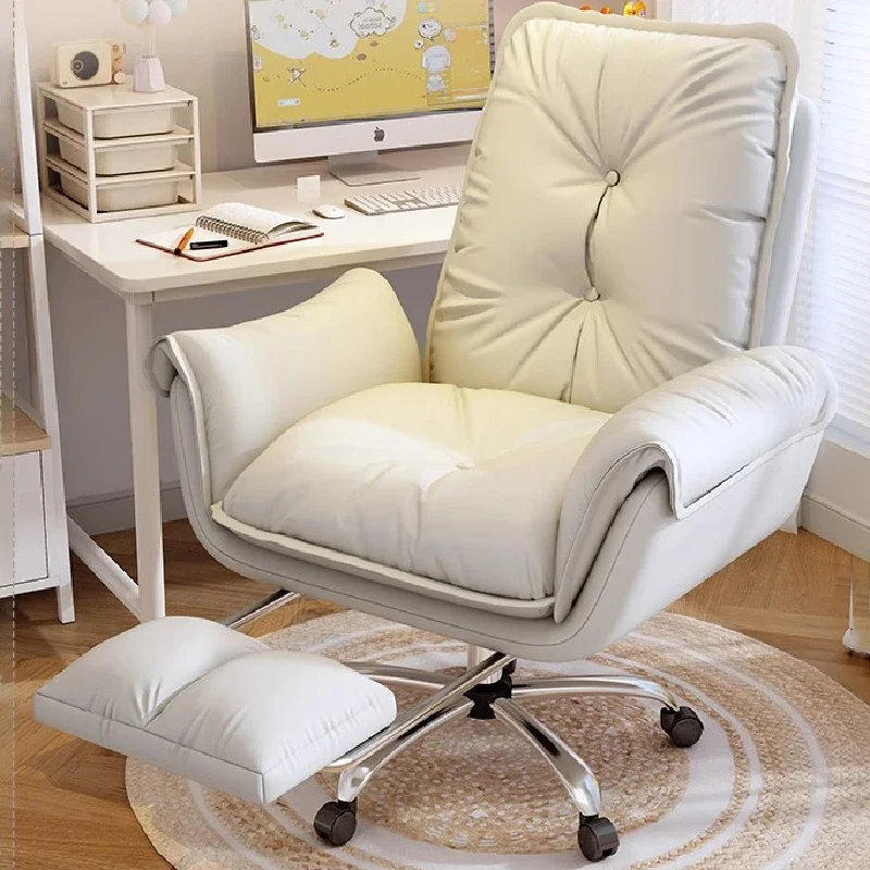 

Swivel Ergonomic Office Chair Mobile Recliner Folding Luxury Comfy Lounge Designer Chair Accent De Escritorio Home Furniture