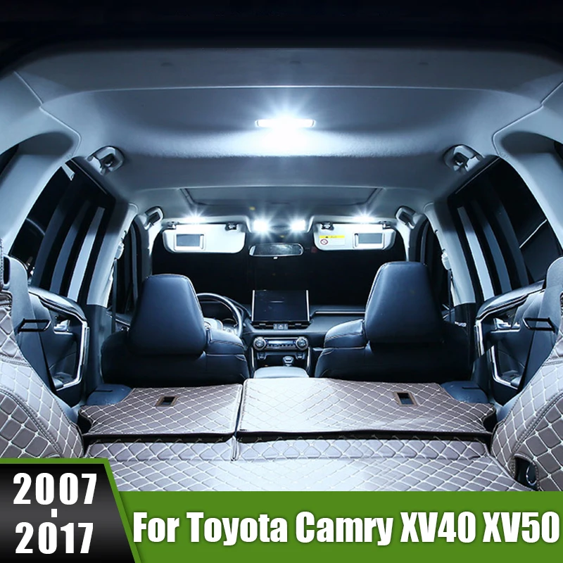 

For Toyota Camry 40 50 XV40 XV50 2007 2008 2009 2010 2011 2012 2013 2014 2015 2016 2017 12V Car Interior LED Decoration Lights