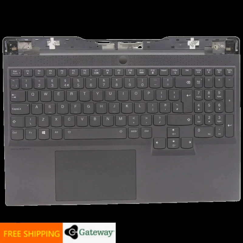 

UK English Grey Keyboard Upper Case Palmrest Shell Cover For Lenovo Legion Legion S7 15 15ACH6 5CB1C94078