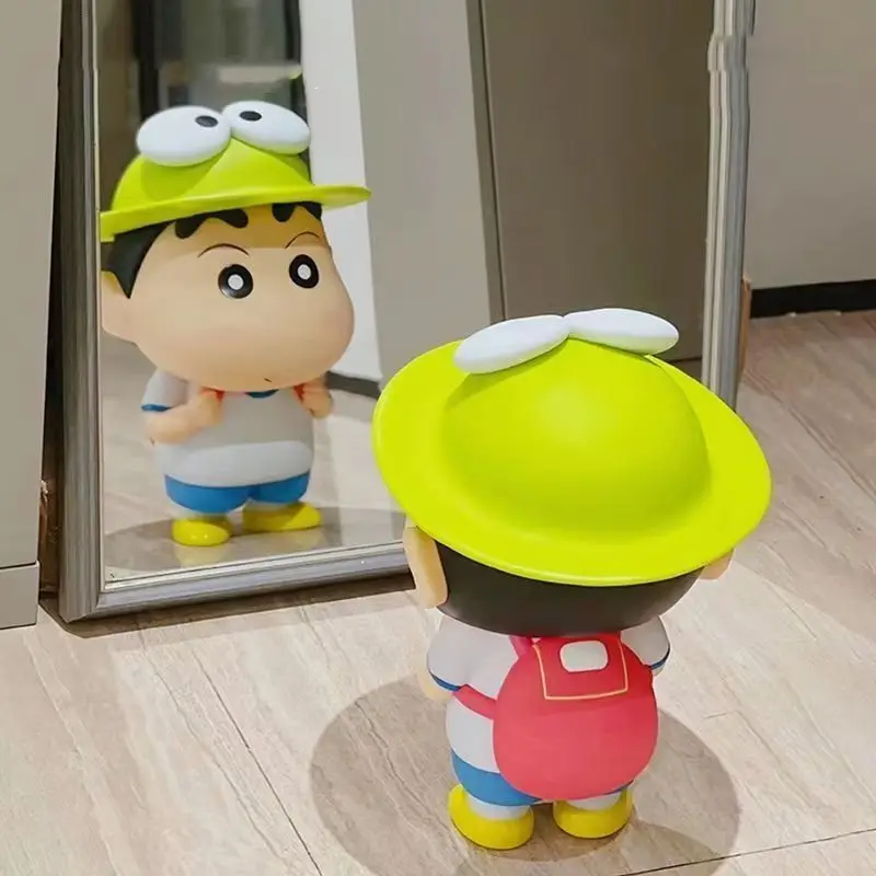 

Фигурка Аниме Crayon Shin-Chan, супер милая, может снять, искусственная мультяшная кукла 12 см, настольное украшение, кукла, подарок на день рождения