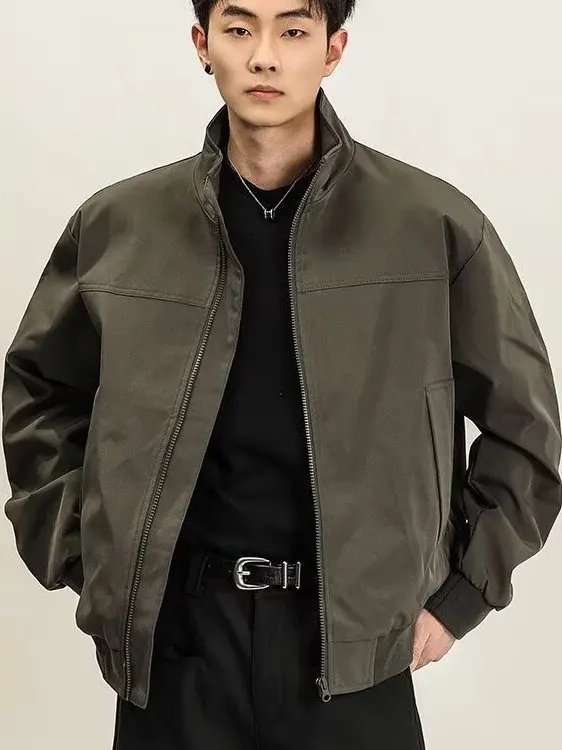 Acarton American Sle Jaet ex Tee-Proof الوقوف طوق ملابس العمل في الهواء الطلق MA Flight ملابس خارجية بوليستر Ox Fa... #3