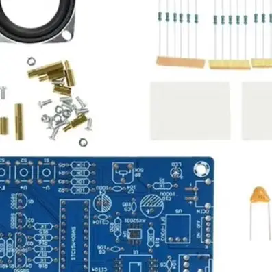 Digital FM Radio DIY Kit 87.5-108MHz Soldering Practice Electronics Learning Set With RDA5807M Module And Antenna Tool Accessory