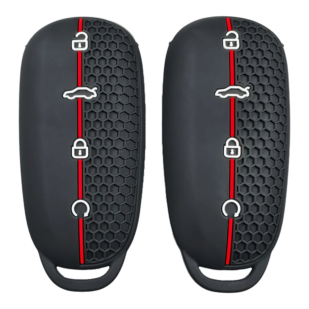 Capa de Silicone para Chave de Carro Chery Omoda 7 C7 S7 Shs Phev 2026 2025 Omoda 5 C5 - Proteção e Suporte para Chaveiro