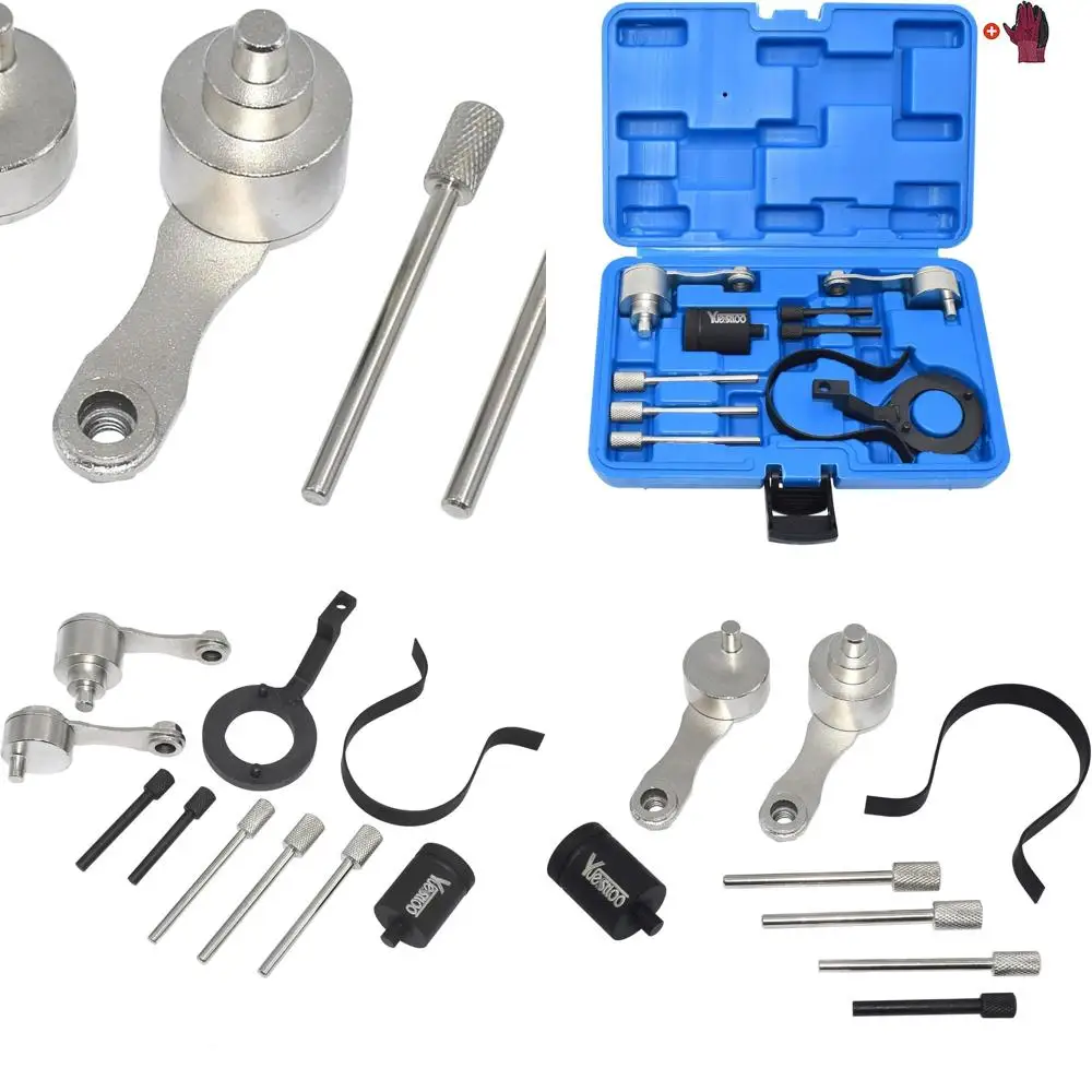 

Camshaft Alignment Locking Timing Tool Kit, Compatible with Land Rover Jaguar 2.7 3.0 Diesel Engine, Replace 303-1116 303-1117 3