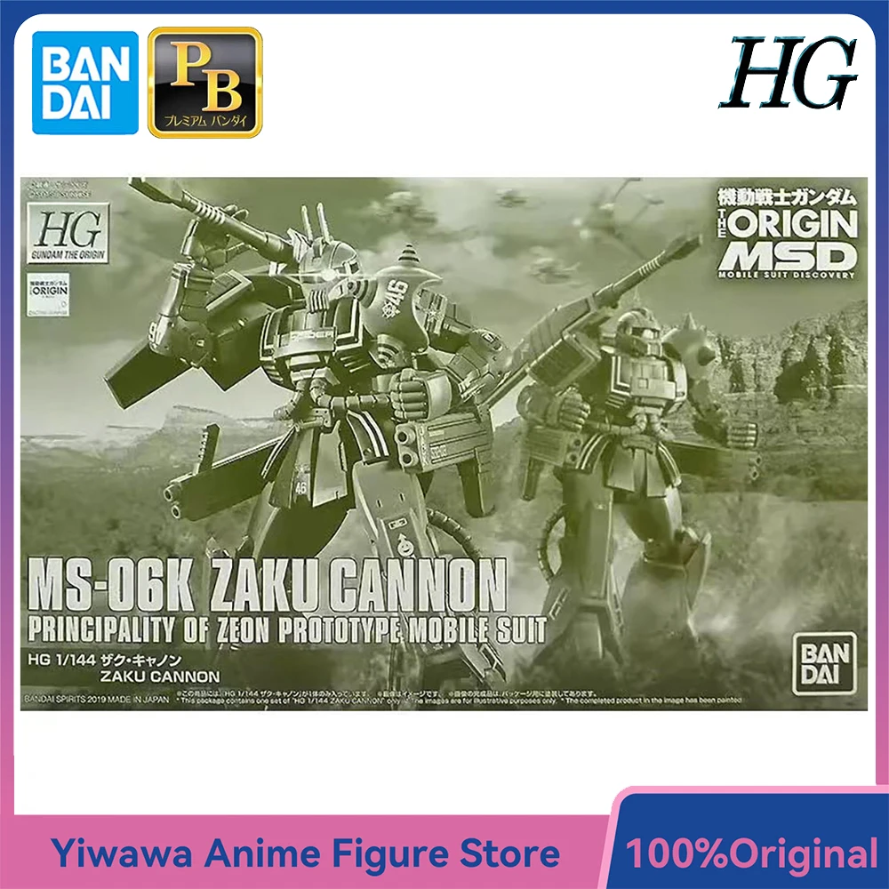 

[In-Stock] Bandai HG Gundam The Origin MS-06K Zaku Cannon 1/144 PB Exclusive Limited Action Figure Model Kit Toy Gifts