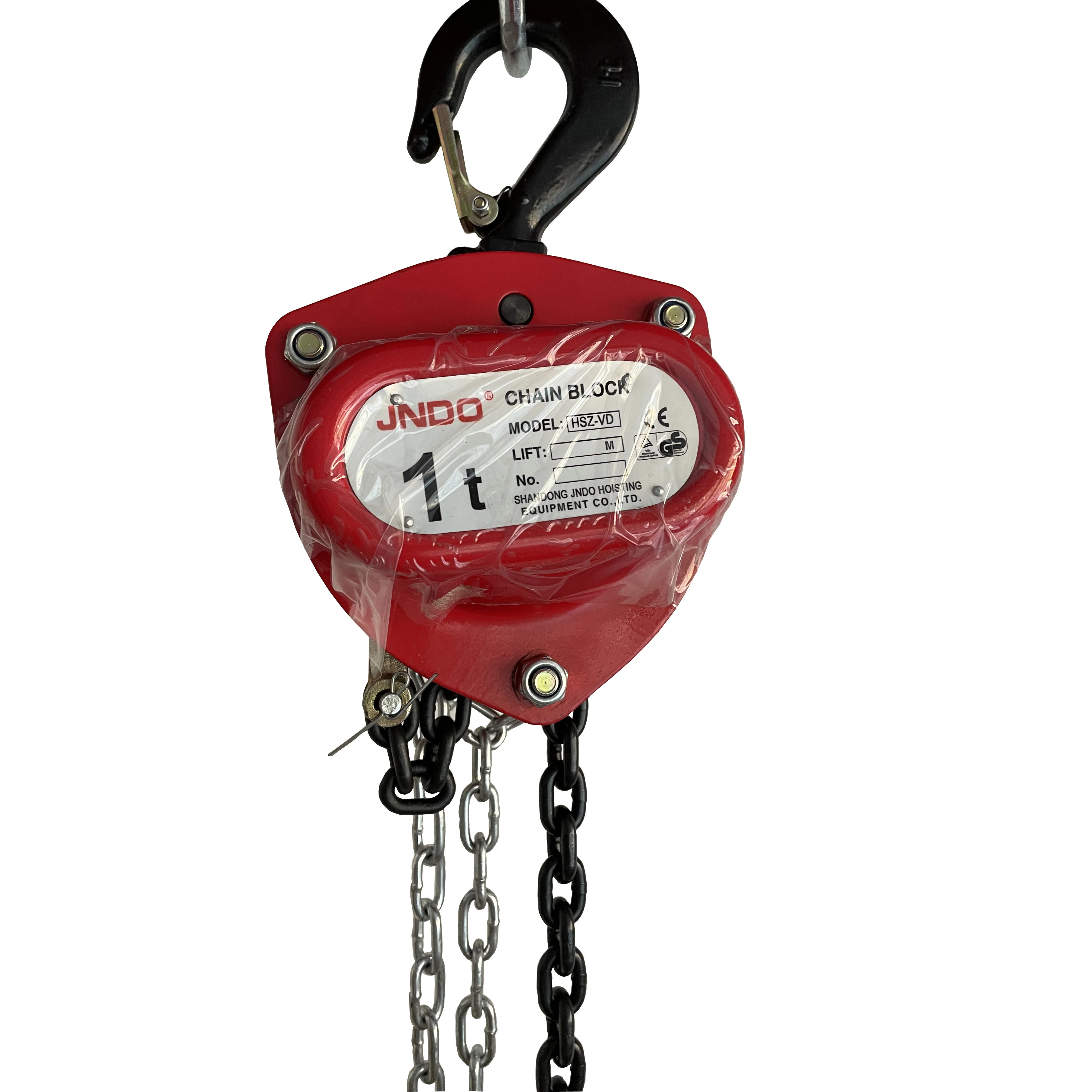 HSZ-CB type 1ton manual chain block with G80 chain heavy duty hand chain hoist