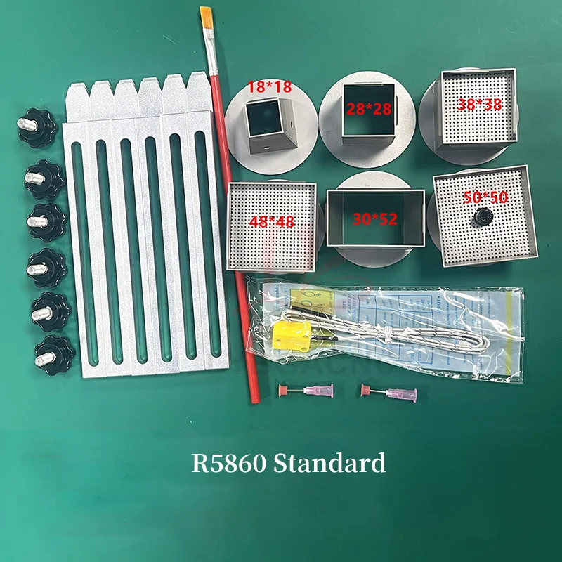 R5860C BGA Rework Station 4800W Hot Air 3 Zones Laser Align Soldering Machine for Laptop Motherboard Chip Repair