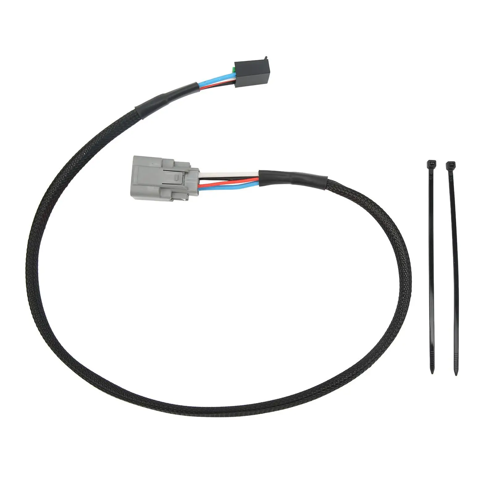 

Electric Brake Control Wiring Black Mesh Plug and Play Trailer Brake Controller Harness 32in for vehicle