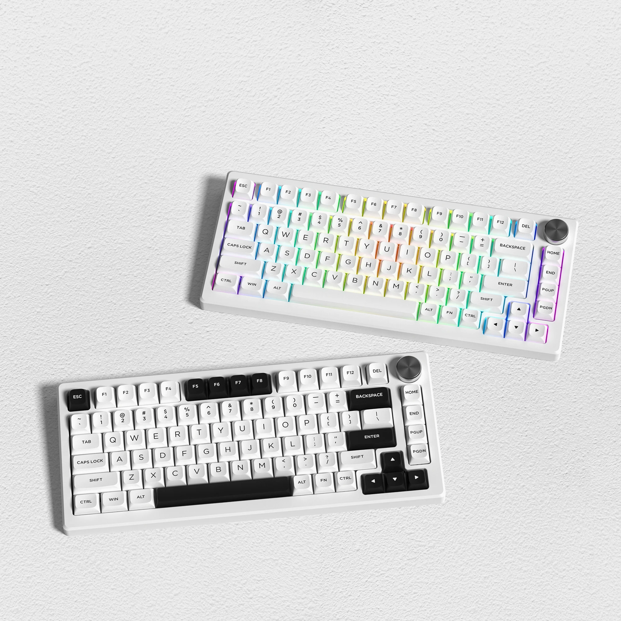 189 Key PBT Double Shot Key Cap WOB ISA Profile Keyboard Keycaps untuk MX Switch Womier Anne Pro 2 Mechanical Gaming Keyboard