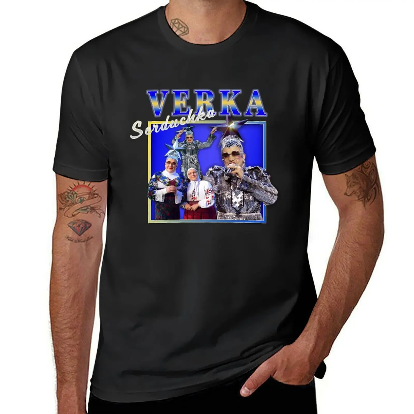 

Verka Serduchka T-Shirt boys whites quick-drying animal prinfor boys sports fans Men's t-shirts