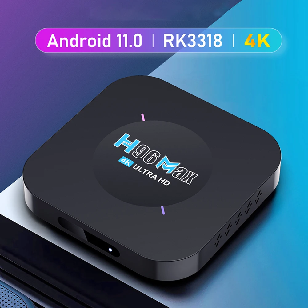 H96MAX M5 Smart TV BOX Android 11 1GB 2GB RAM Media Player Set Top Box 8GB 16GB Smart TV Box with Remote Control for Home Room