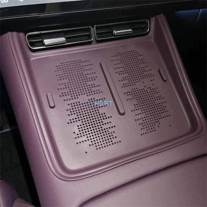 For Voyah Free +/Rabdan One H97E 2025 + Car Styling Center Console Wireless Charging Dust Proof Pad Storage Box Organizer Cover