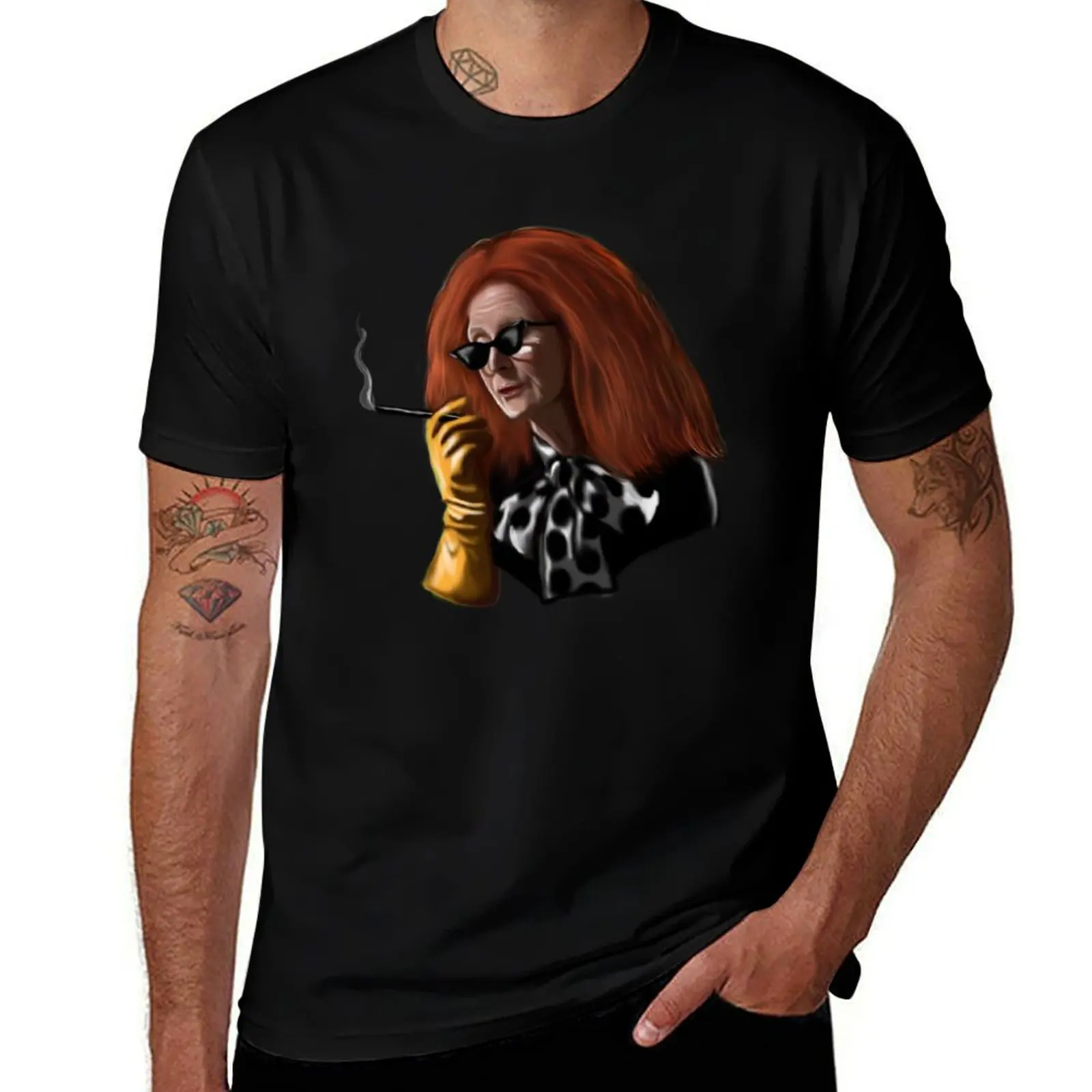 Myrtle Snow T-Shirt Work Outdoor for Men T-Shirt