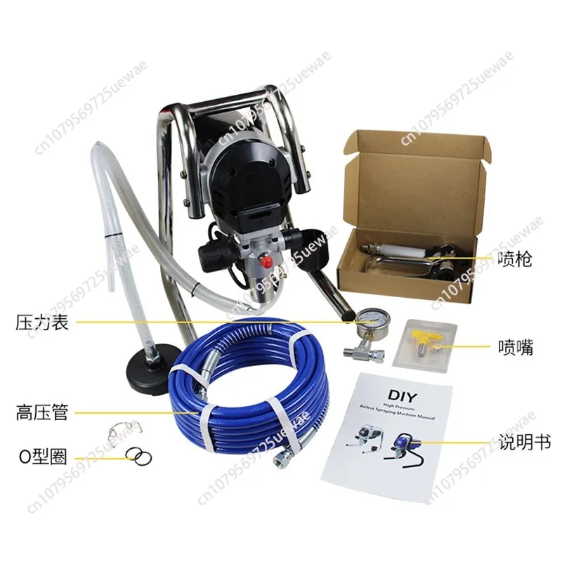 Small household electric latex paint airless spraying machine model spraying machine