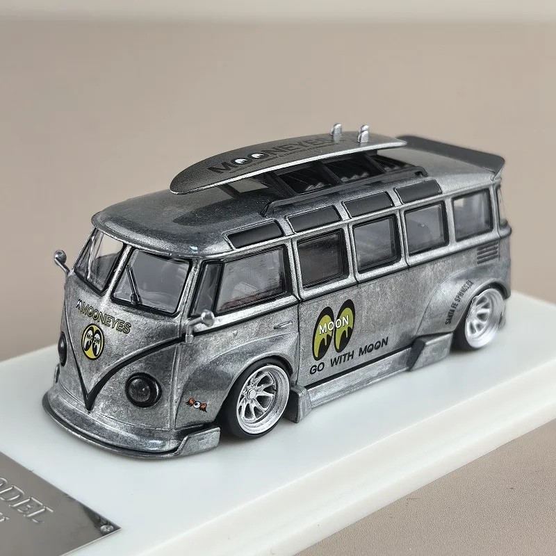 

Литой под давлением масштаб 1:64 Volkswagen T1 автобус RWB модель автомобиля из сплава Коллекционная игрушка в подарок сувенир дисплей орнамент