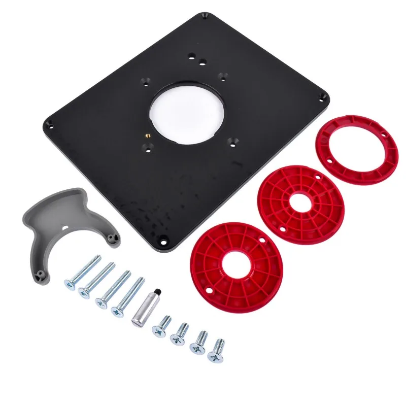 OEM PRS4034 New Predrilled Router Table Insert Plate incl.Level-Loc Rings For Triton