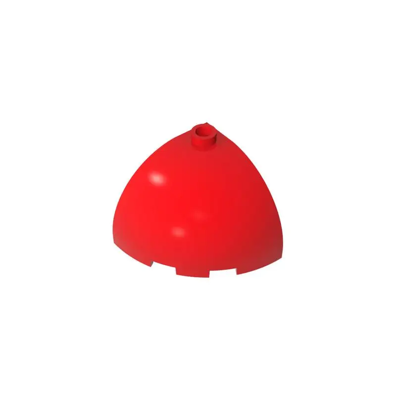 

Gobricks 1 Pcs MOC Brick Round Corner 3 x 3 x 2 Dome Top Compatible With 88293 Model Building Blocks Parts Kids Educational Toys