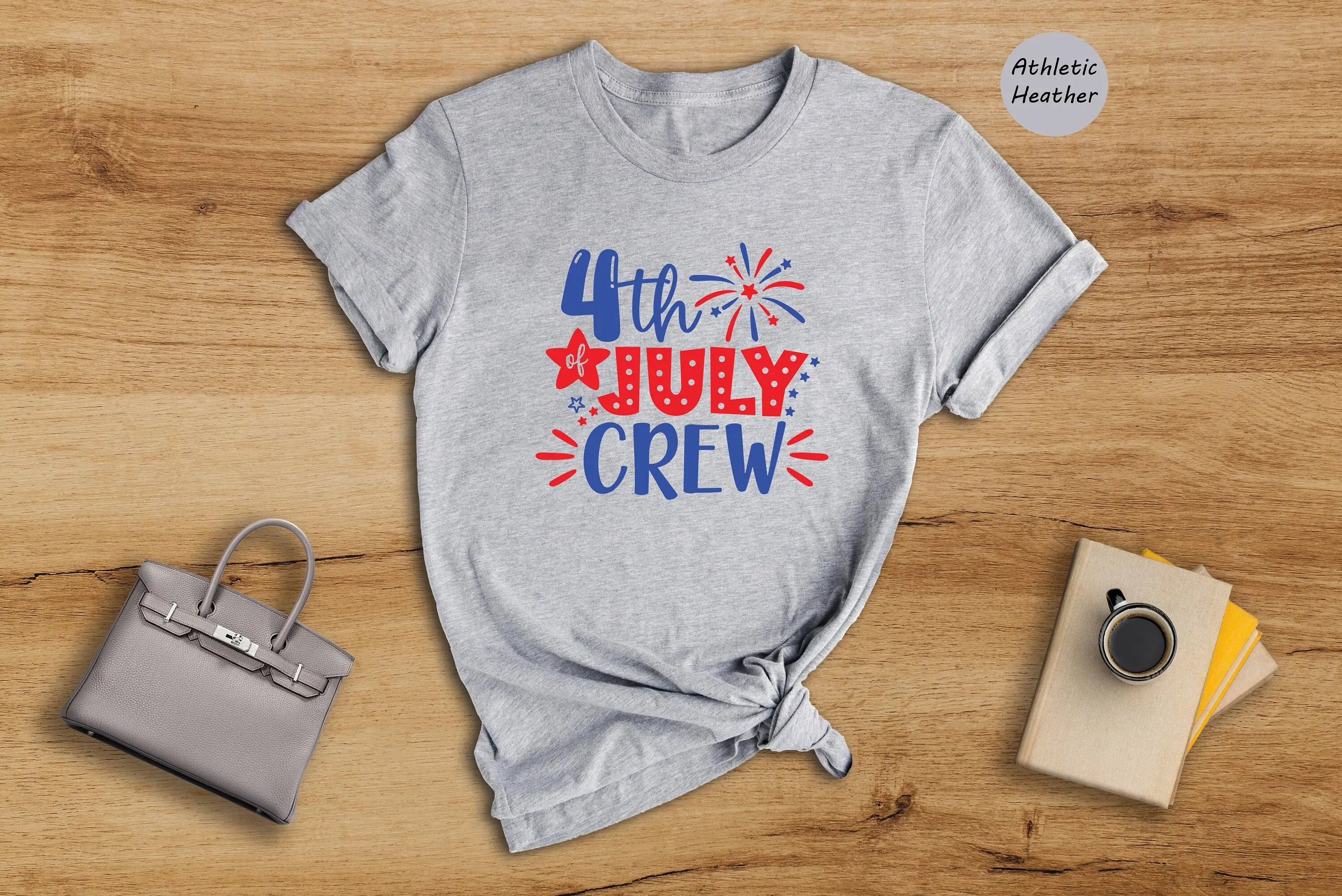 Футболка Crew 4 июля, одинаковые фейерверки ко Дню независимости Патриотического происхождения