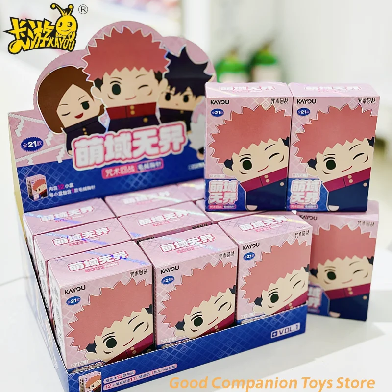 

Новый оригинальный KAYOU Jujutsu Kaisen Itadori Yuji Gojo Satoru Fushiguro Megumi брошь слепая коробка аниме персонаж игрушки подарки