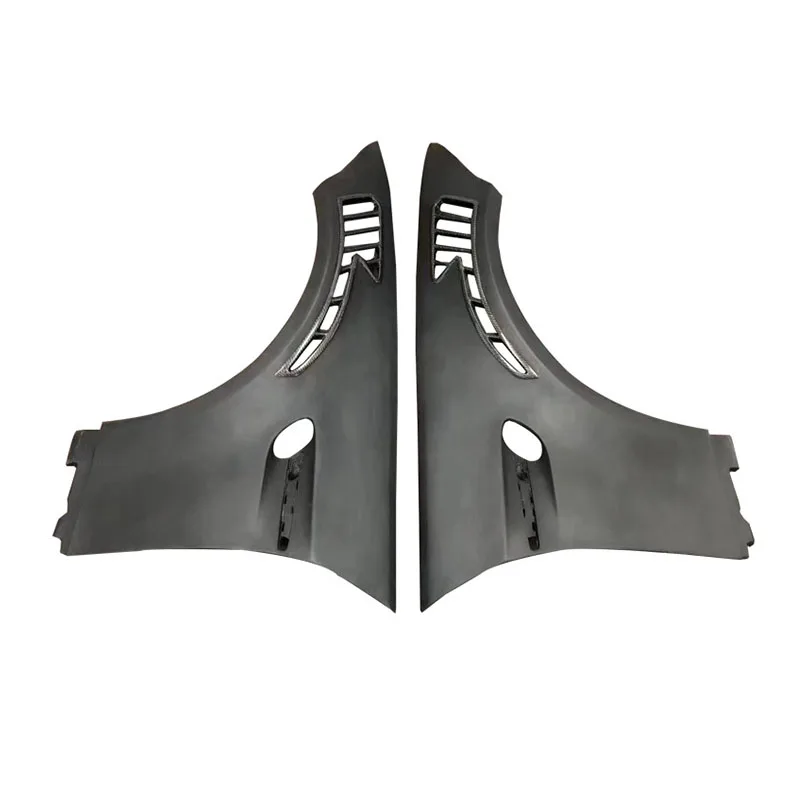

Unpainted Fiberglass (Carbon Fiber Vent) Front Fenders Fit for M3 E92 E93 2008-2013