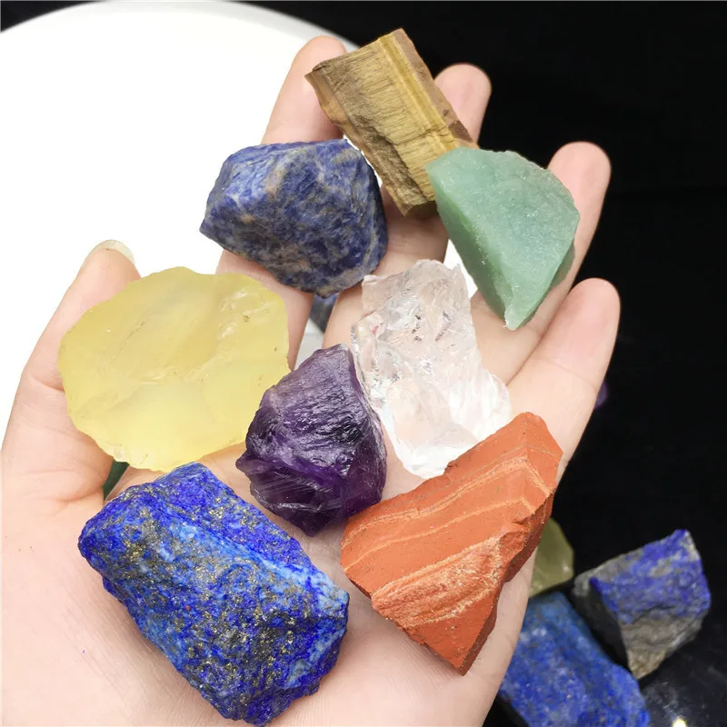 100g Witchcraft Natural Rough Sodalite Raw Quartz Gemstones Rocks Specimen Reiki Healing Home Decor Natural Quartz Crystals