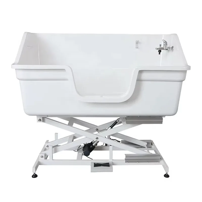 

Acrylic washing bucket large electric lifting bucket pet grooming cleaning