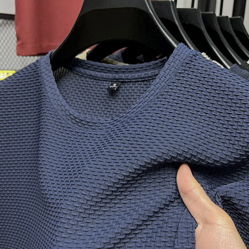 

Breathable Mesh Shirt Casual Short Sleeve Top Summer Casual Wear Summer Wear Vacation Clothing Daily Casual Wear Elastic Fabric