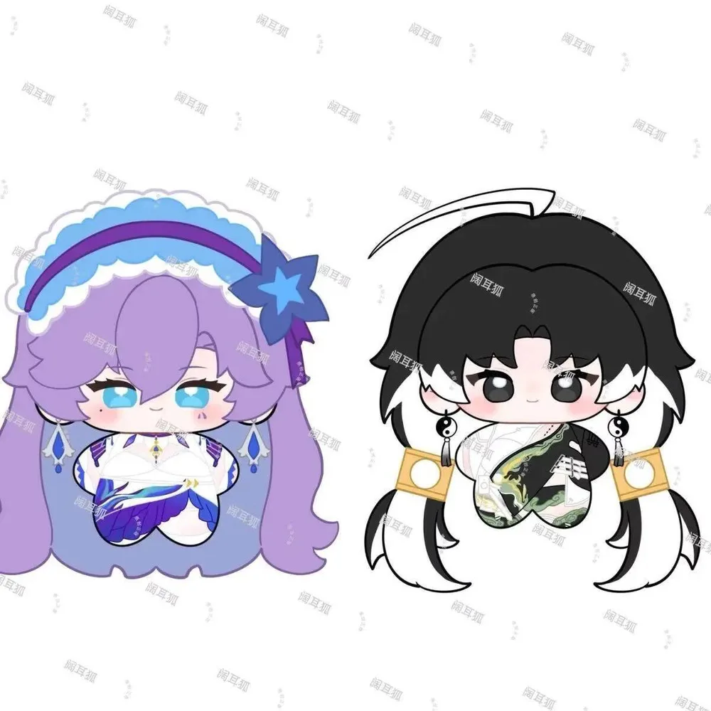 

Wuthering Waves Cantarella Cosplay Anime Plush 10CM Stuffed Body Plushie Cartoon Pendant a Knapsack Ornament Birthday Gifts