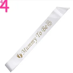 Mommy Mum To Be Sash Baby Boy Girl Baby Shower Decoration Sash Newborn Party Decoration Etiquette Belt