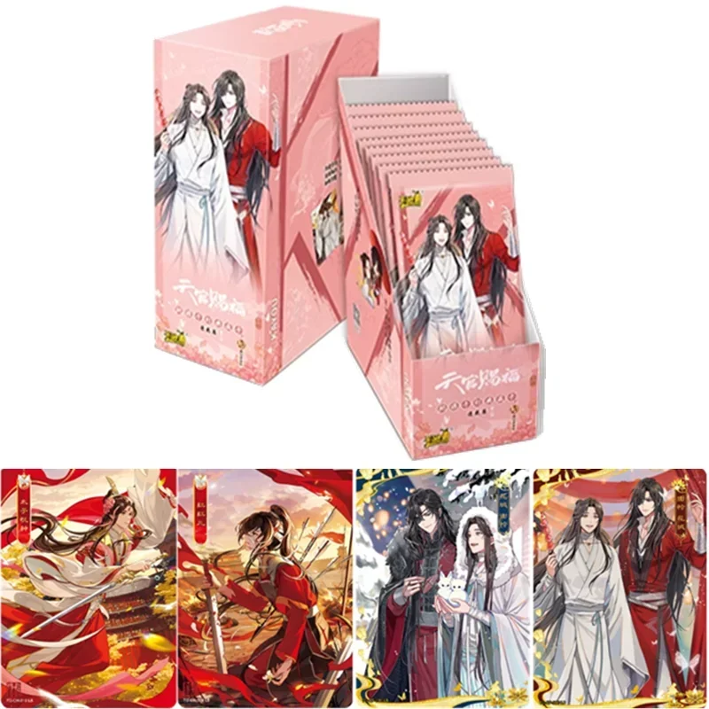 KAYOU Echte Hemelse Ambtenaren Zegenkaart Fenghua Hoofdstuk Anime Karakter Collectie Kaart Kinderen Speelgoed Kerst Verjaardagscadeau