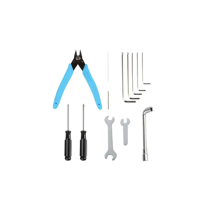 Universal 3D Printer Tool Kit FDM Maintenance Accessories Nozzle Cleaning Brush Scraper Pliers Tweezers Compatible with
