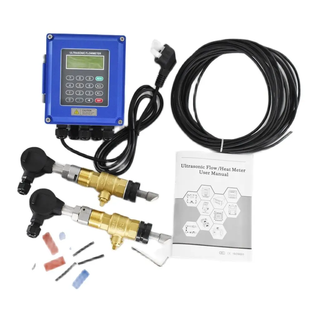 Sensor de tipo de inserción de TUF-2000B, medidor de flujo ultrasónico de agua, sensor de alta temperatura, DN50-6000mm