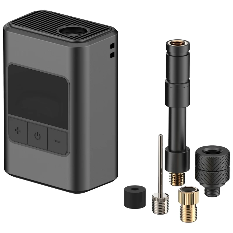 

Smarted Pressures Adjustment Bike Pumps Digital Battery Camping Inflator