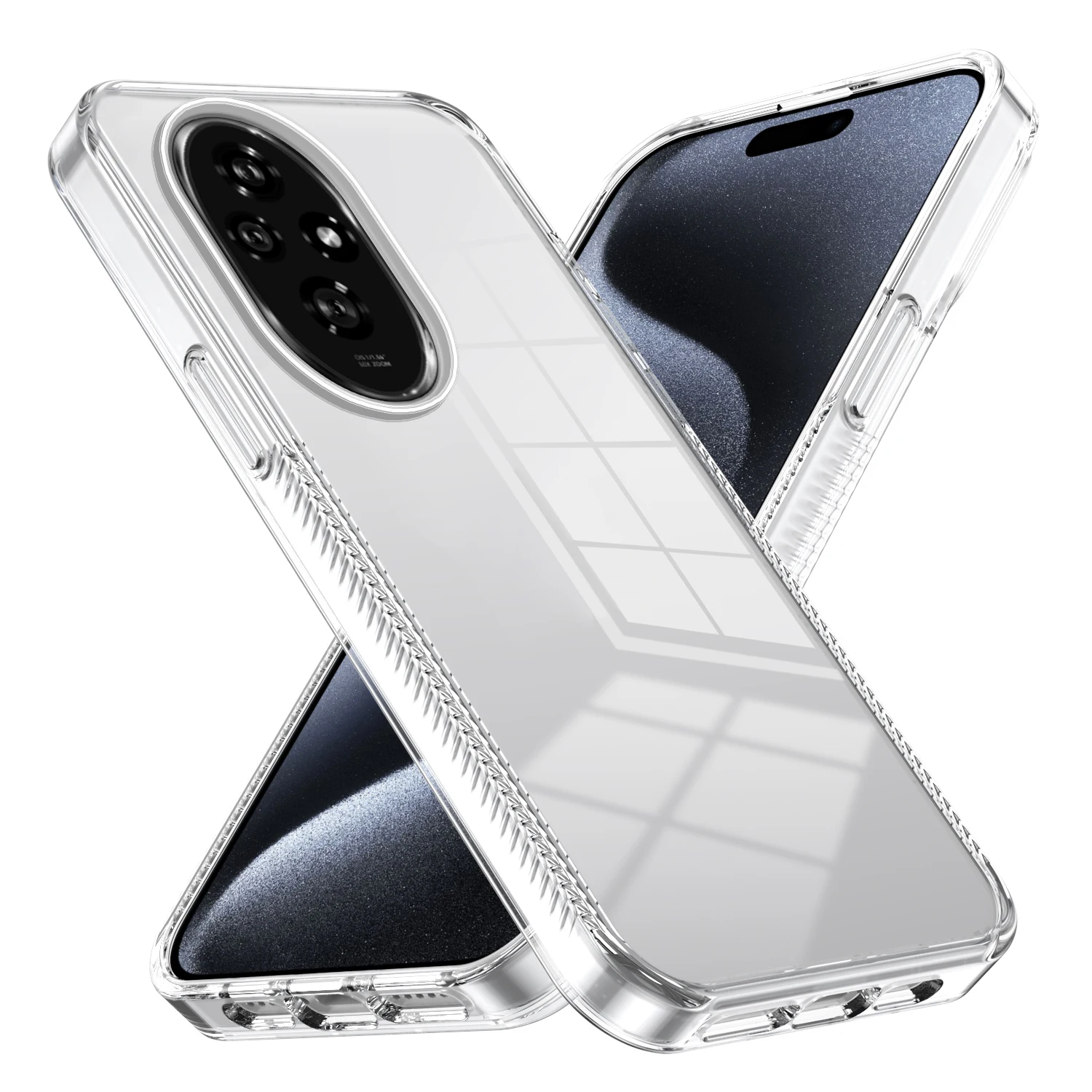 Transparente Hülle für Huawei P60 Mate 60 Honor 70 90 X7A X8A X9A X6S X8 X6A X7B X8B X9B 200 Pro Lite Weiche Rutschfeste Klare Schutzhülle – Detail 2