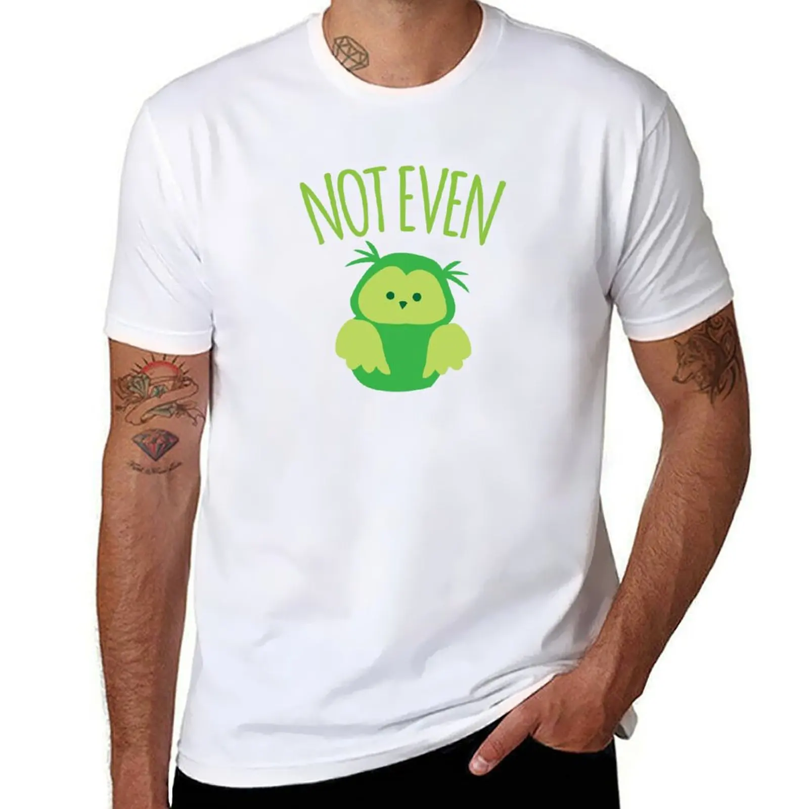 

NOT EVEN OWL (Kiwi New Zealand funny saying meaning not even AU) T-Shirt man t shirt summer anime tshirt T-shirt