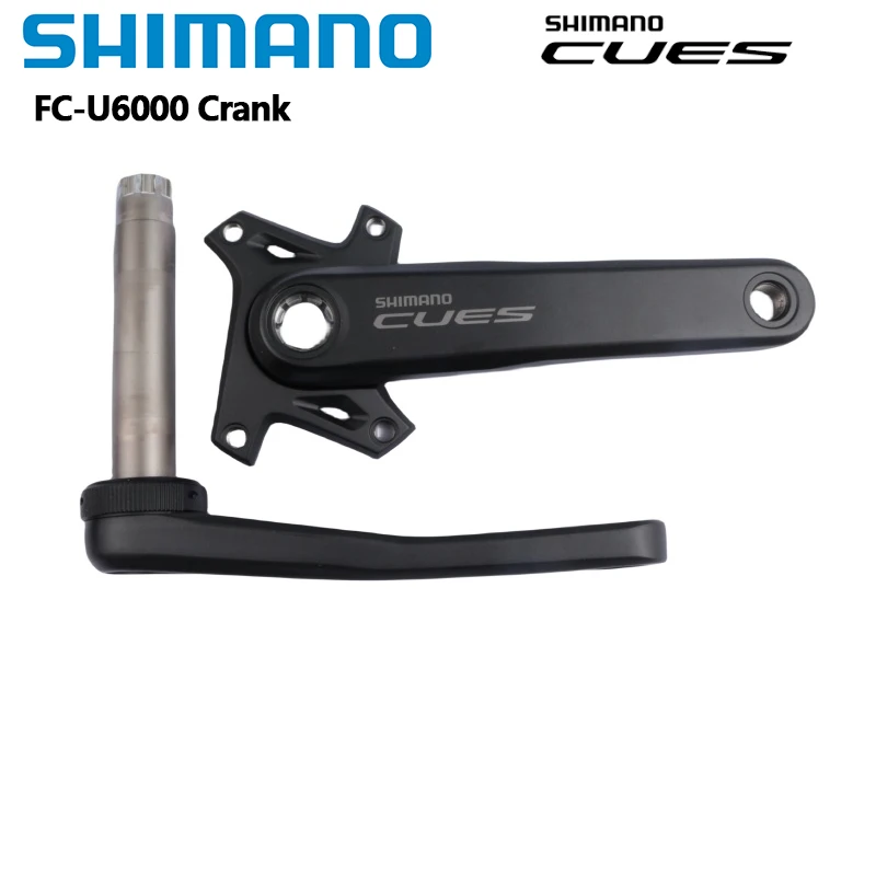 Shimano CUES U6000 Crank 170MM 175MM 10Speed 96BCD Right Left One Set MTB Bicyle Crank Parts