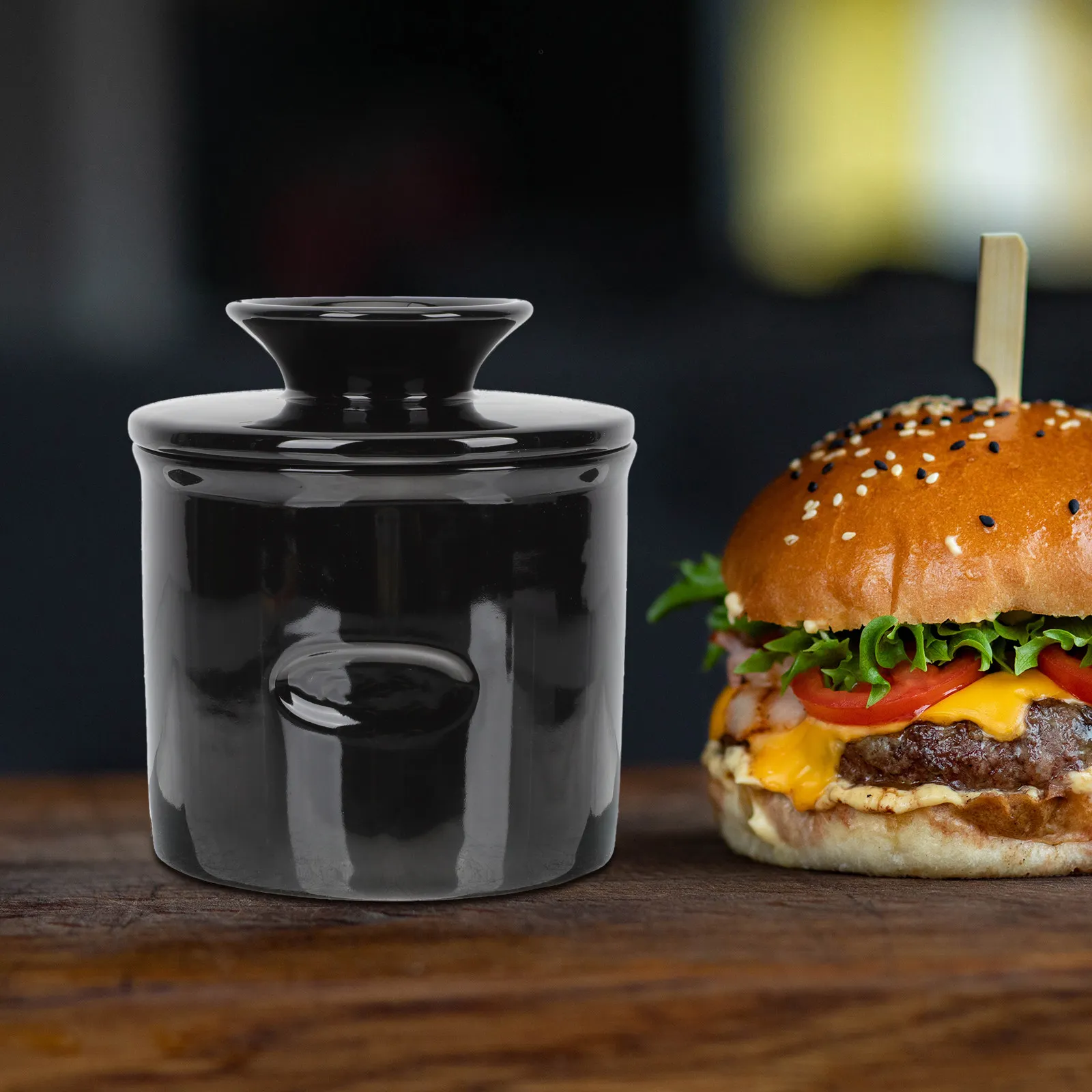 

Многоразовая керамическая банка для масла с крышкой, универсальная емкость для сыра, контейнер для хранения на кухне, для холодильника, для десертов