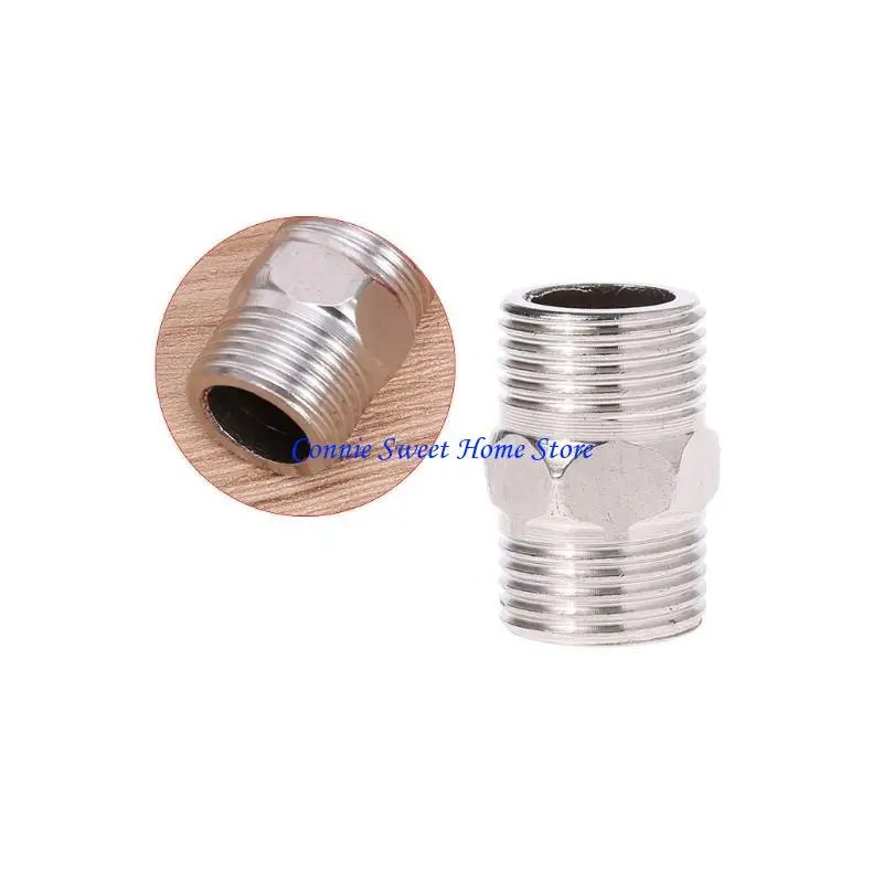 LXAF Male x Male Nipple Stainless Steel SS304 Threaded Pipe Fitting NPT